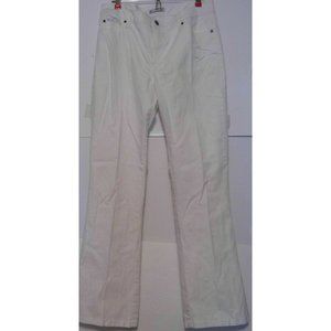 Lee Womens White Jeans Slender Secret Low Waist